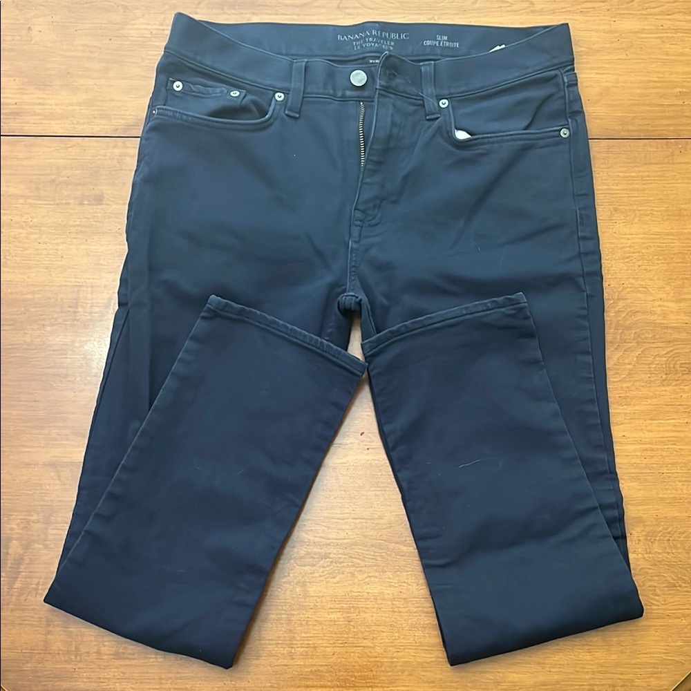 Banana Republic Midnight Black Denim